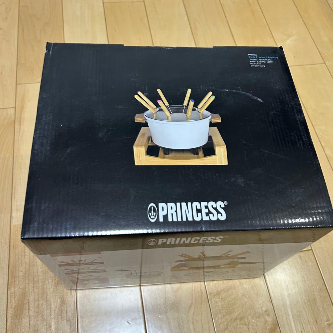 プリンセス 卓上電気鍋 テーブルフォンデュアンドフライピュア