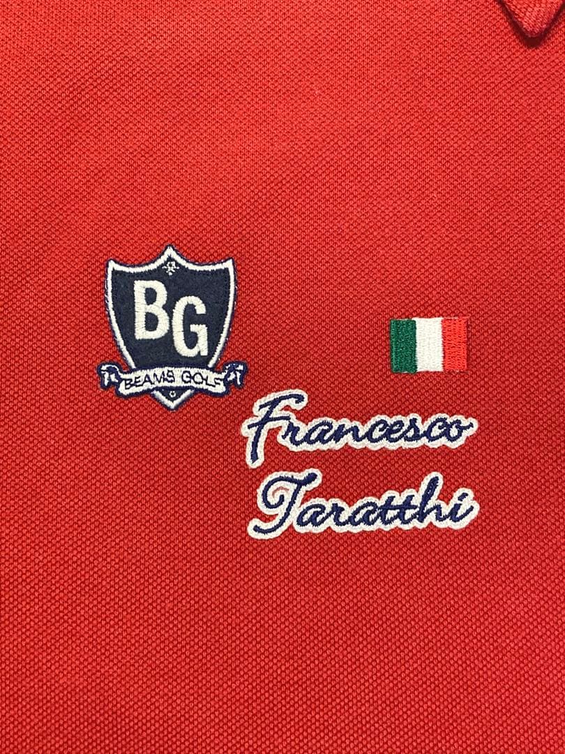 Beams Golf タラッティ ベア鹿の子 BDポロシャツ
