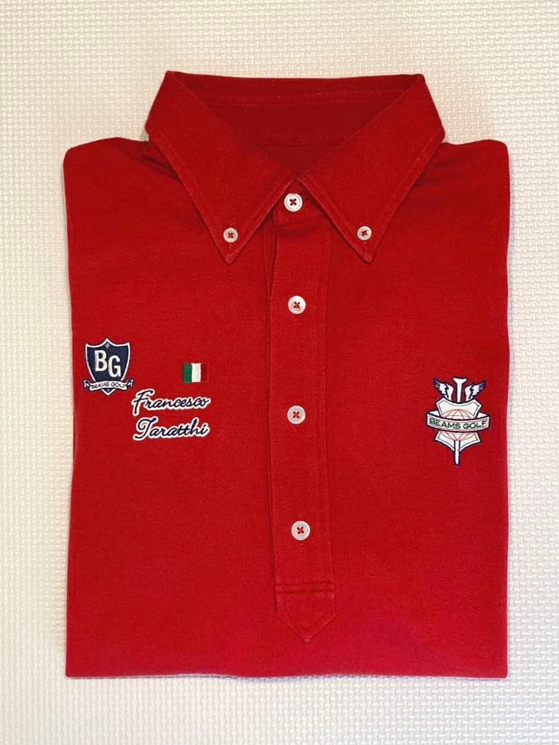 Beams Golf タラッティ ベア鹿の子 BDポロシャツ