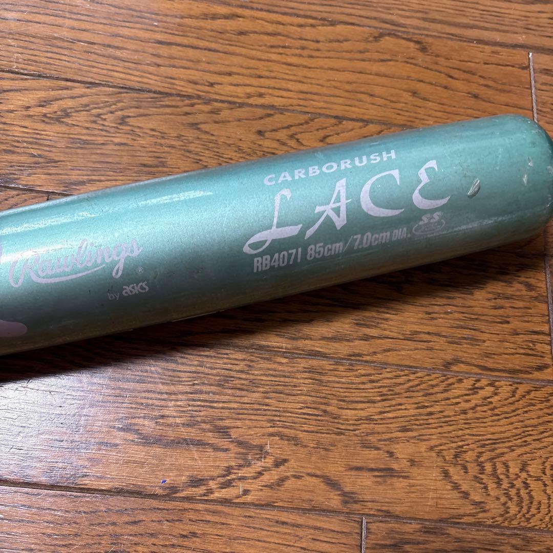 ④新品　85cm 850g 　軟式　金属バット ローリング　アシックス
