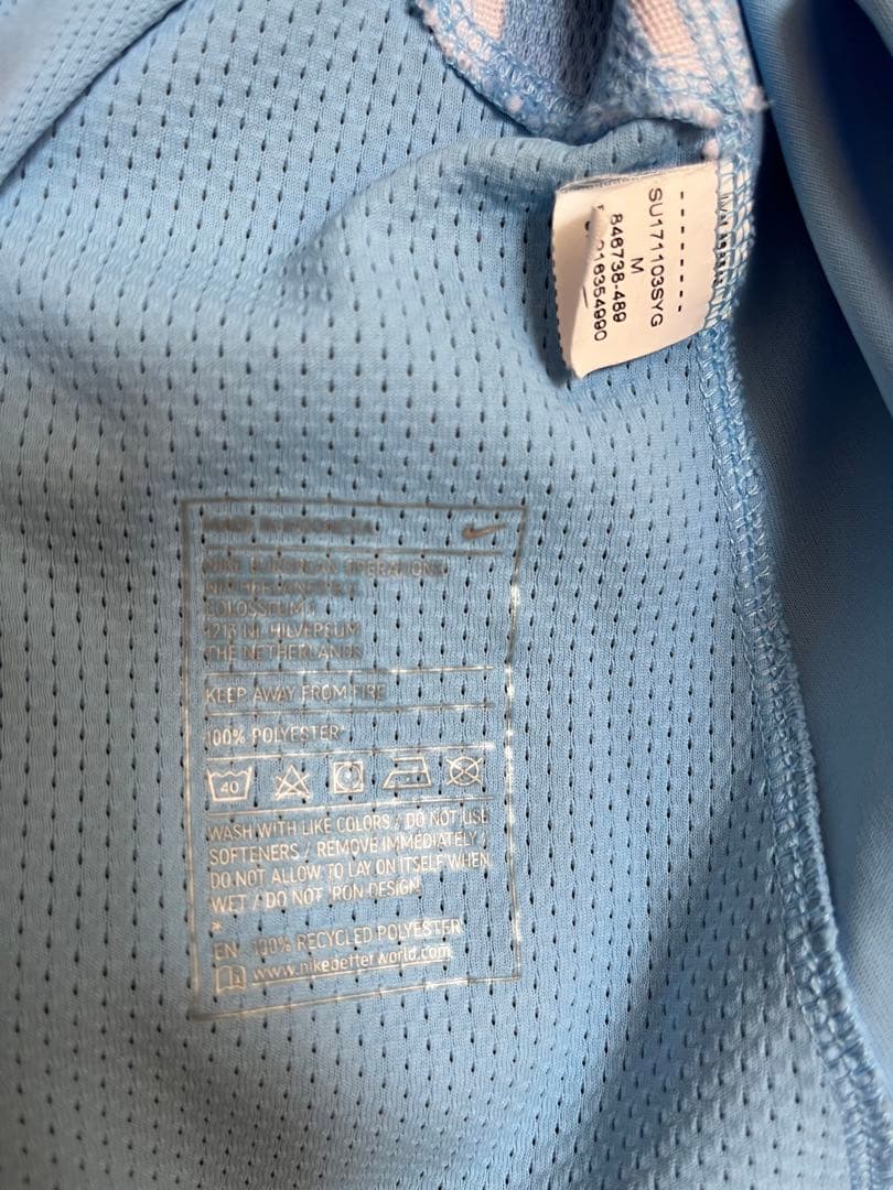 NIKE マンチェスターシティ ベルナルド・シルバ 実使用モデル US Mサイズ