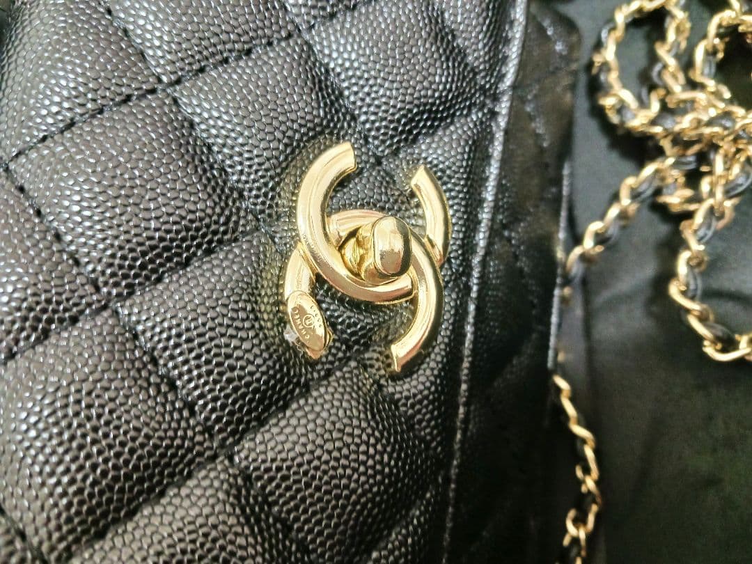 CHANELシャネルノベルティ ハンドバッグ チェーンショルダー
