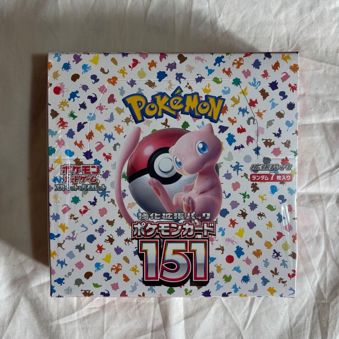 ポケモンカード 151 シュリンク付きBOX