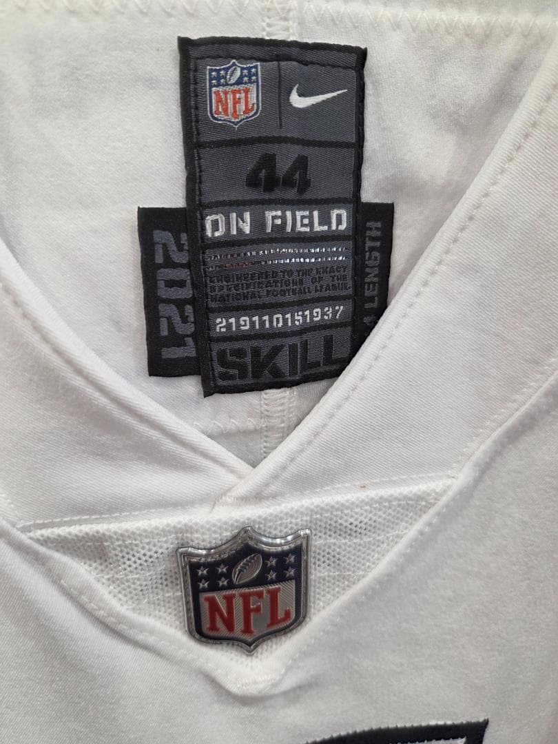 NIKE NFL カウボーイズ #4 プレスコット ジャージ 白 44