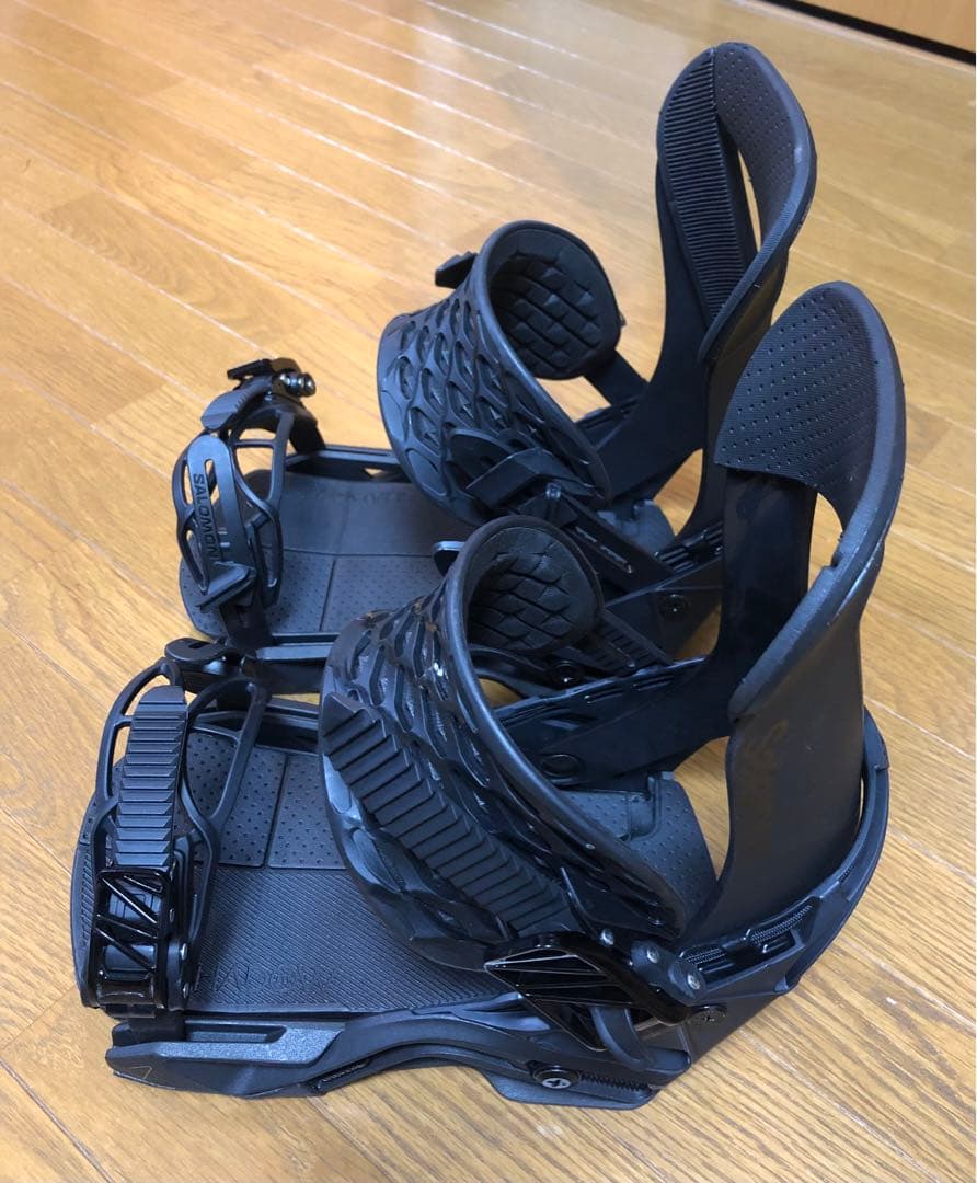 ネロリスト様美品/新品未使用 SALOMON ホログラム ビンディング Lサイズ