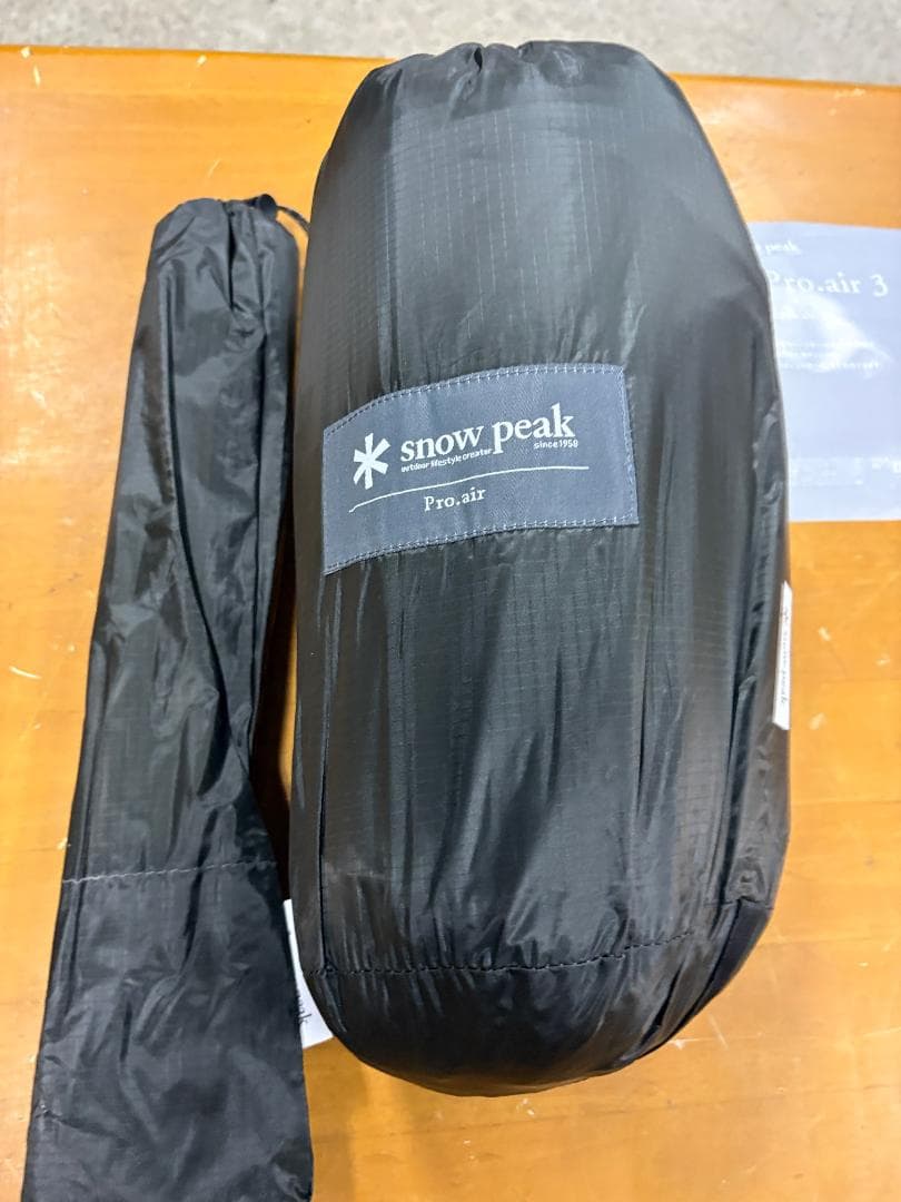 新品未使用  peak Fal Pro.air 3グランドシート付