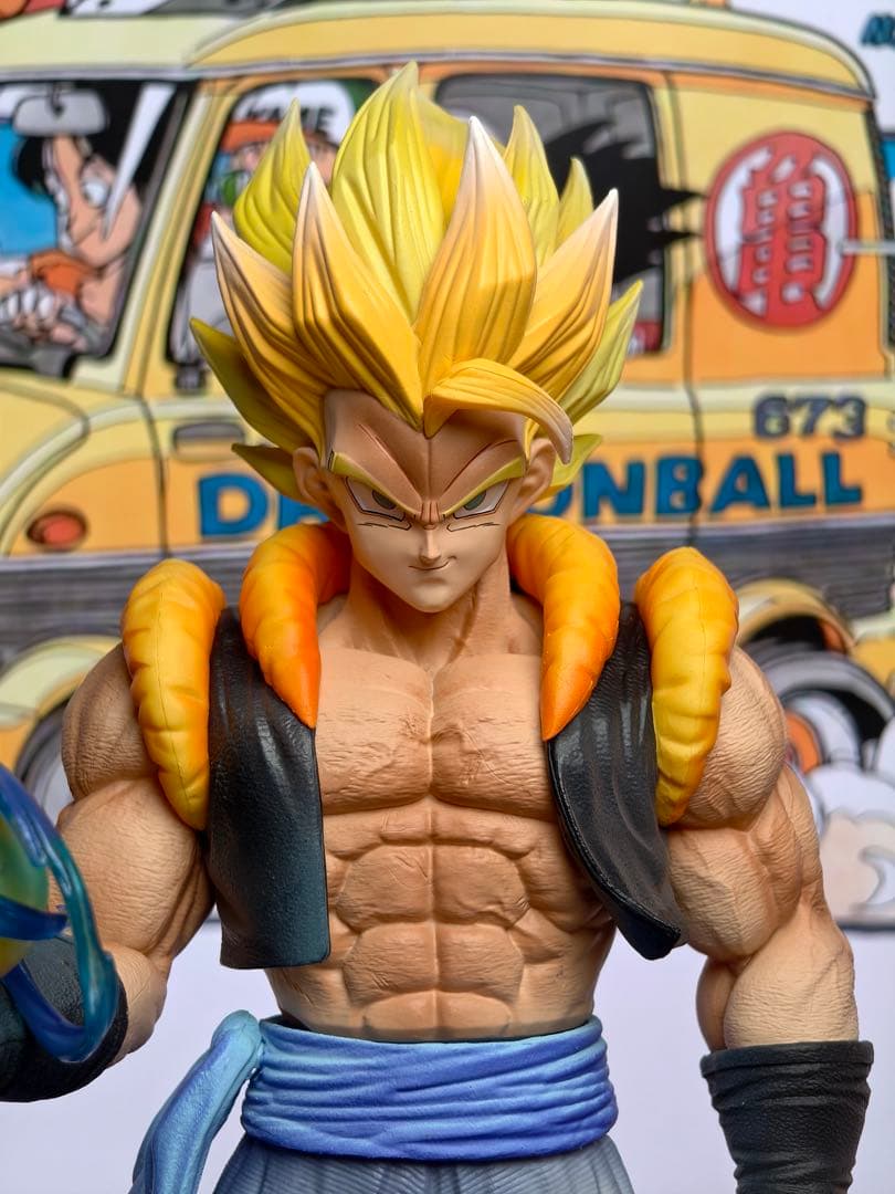 ドラゴンボール ゴジータ（超サイヤ人） フィギュア PVC製 約29cm