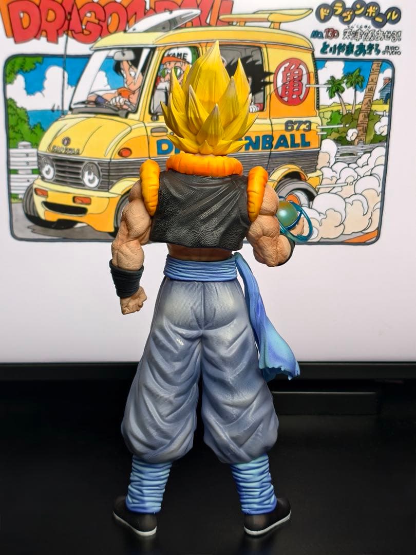 ドラゴンボール ゴジータ（超サイヤ人） フィギュア PVC製 約29cm