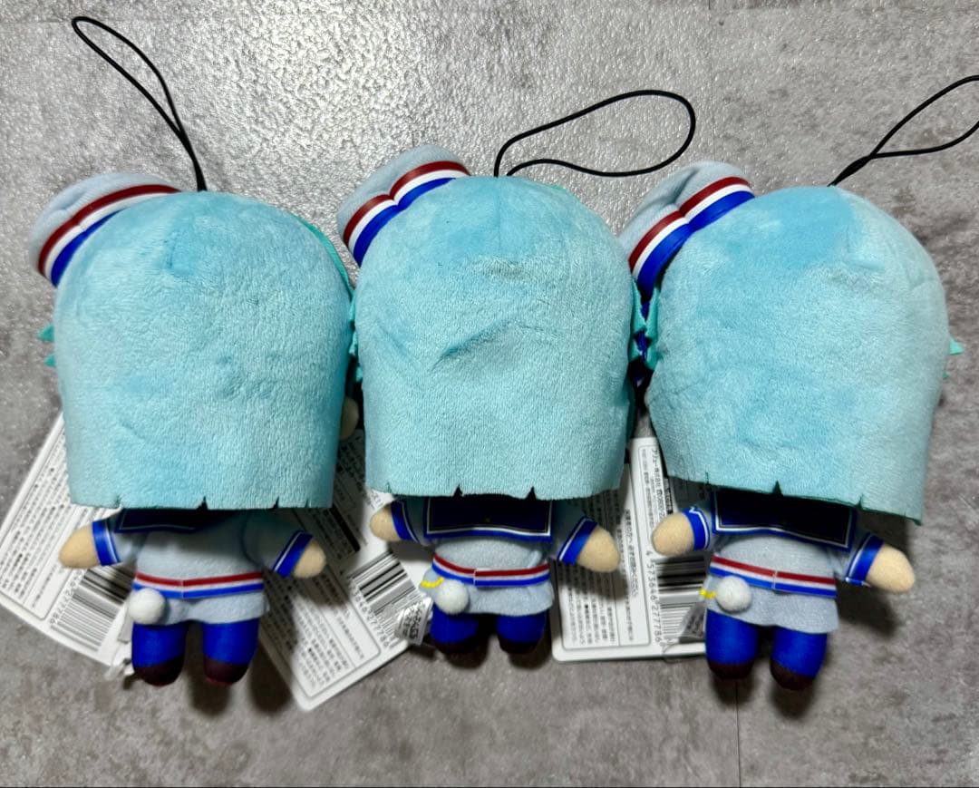 ④ 紫之創 新衣装 ぬいぐるみ ×3つセット