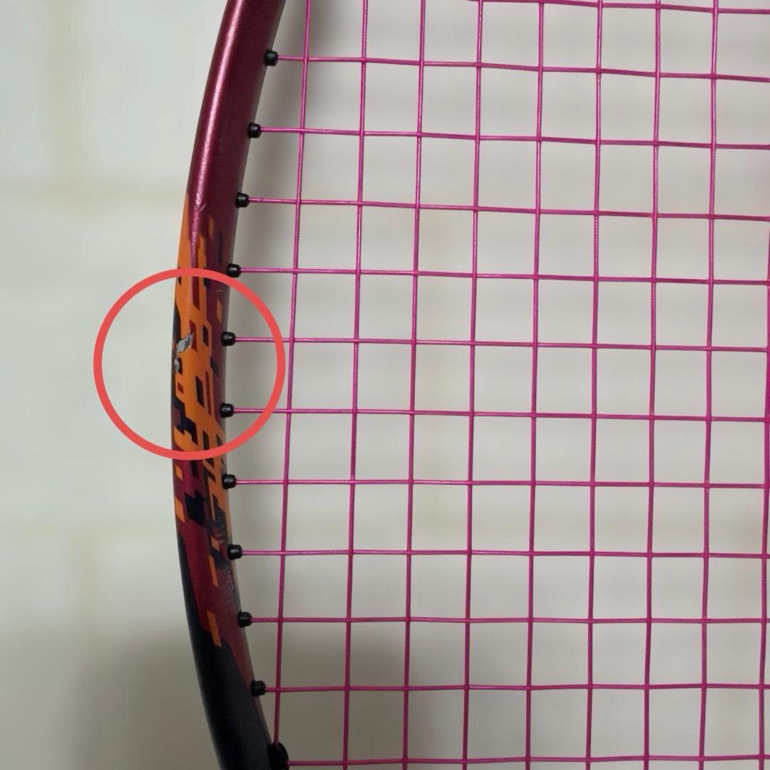 YONEX NANOFLARE 700 5UG5 バドミントンラケット布ケース付