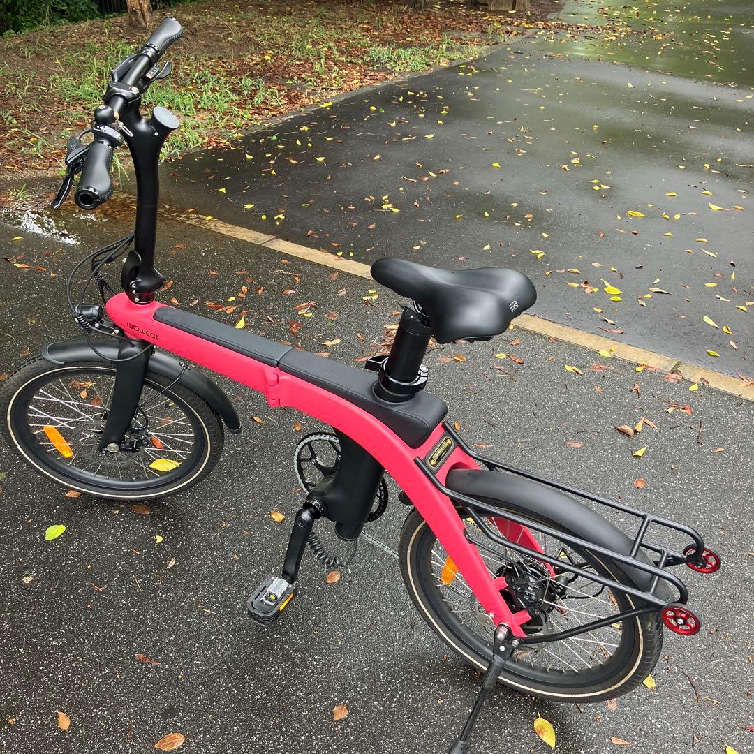 訳有 折りたたみ電動アシスト自転車 Wowcat C1 カーボン年末大特価