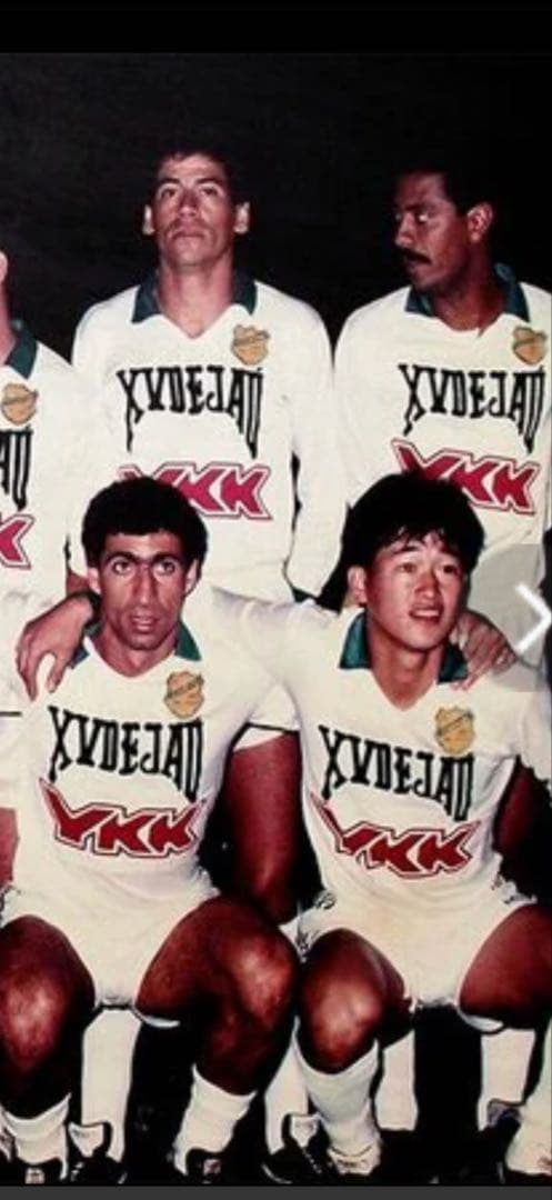 激レア キンゼデジャウー チーム支給シャツ 92年 ブラジル サッカー 三浦知良