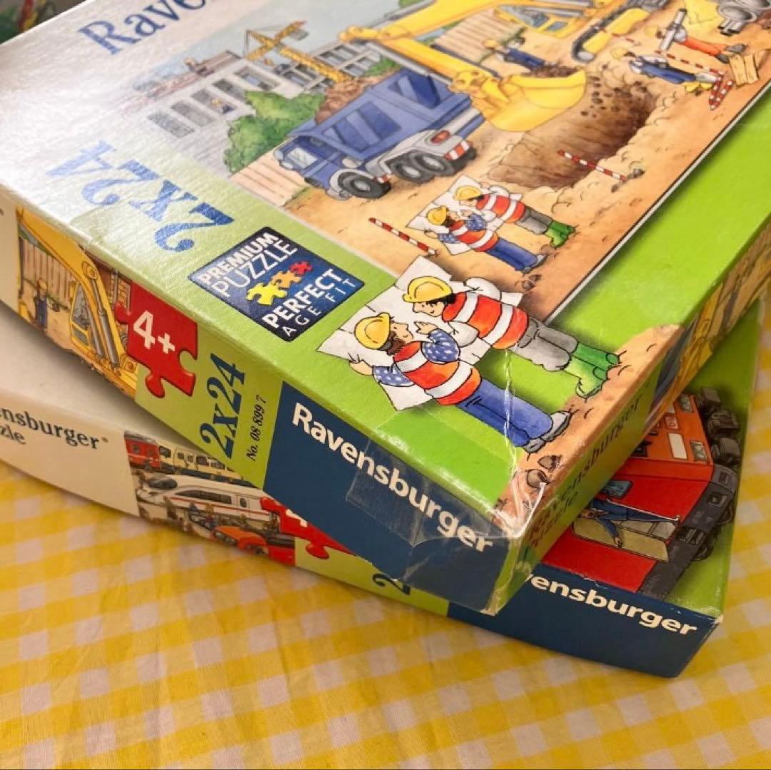 全10種Ravensburgerジグソーパズル300ピースに5箱分のおまけ付き
