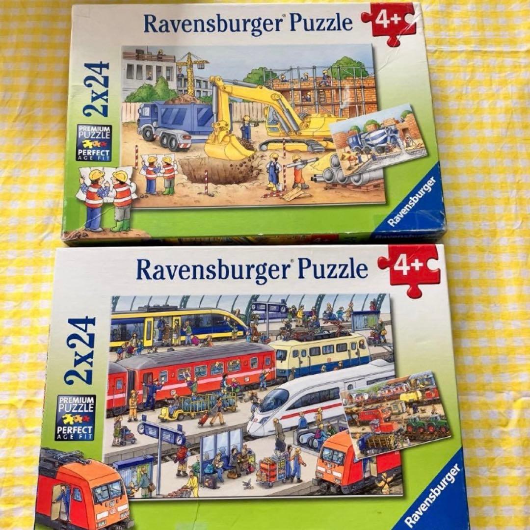 全10種Ravensburgerジグソーパズル300ピースに5箱分のおまけ付き