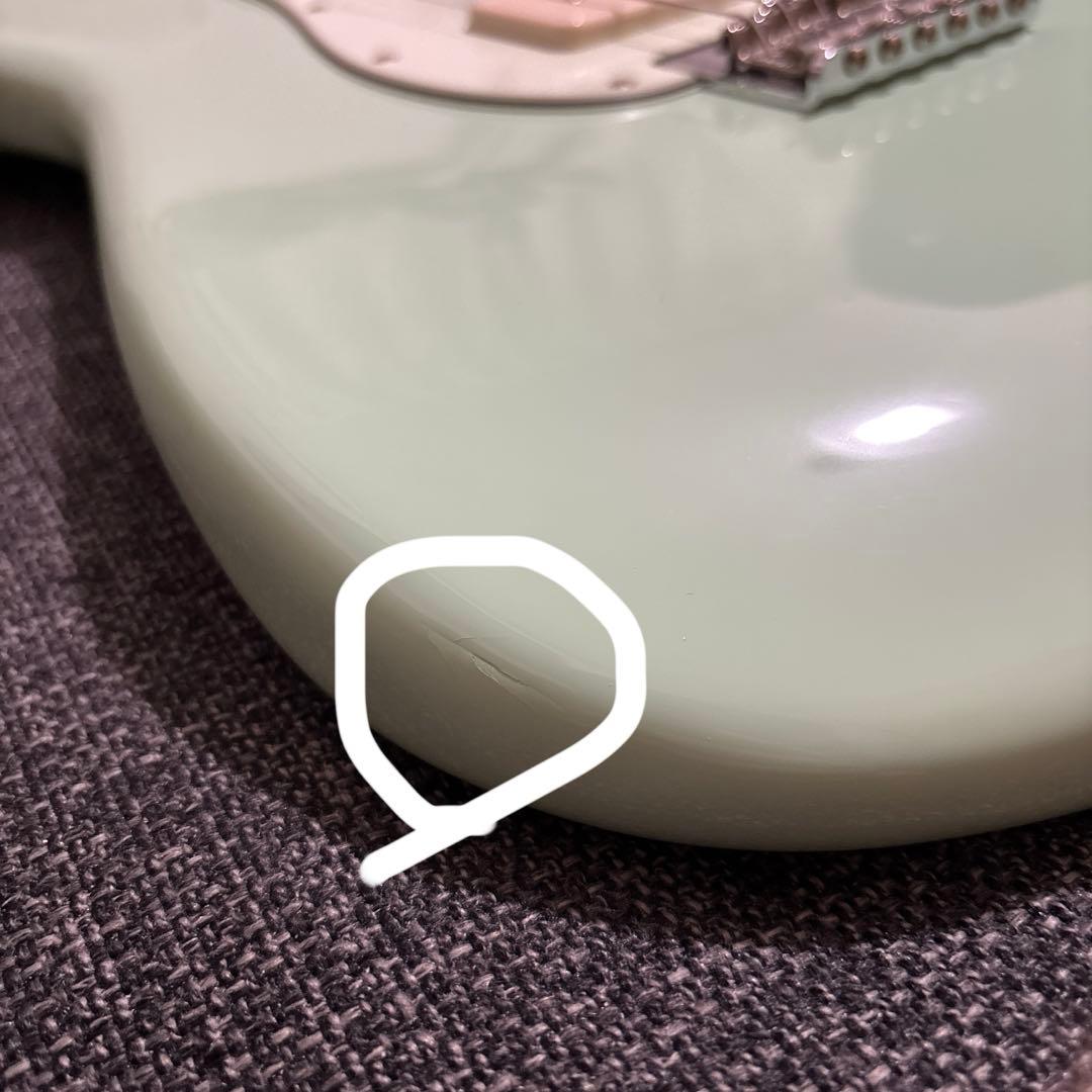 Fender Mexico Noventa ストラトキャスター　サーフグリーン