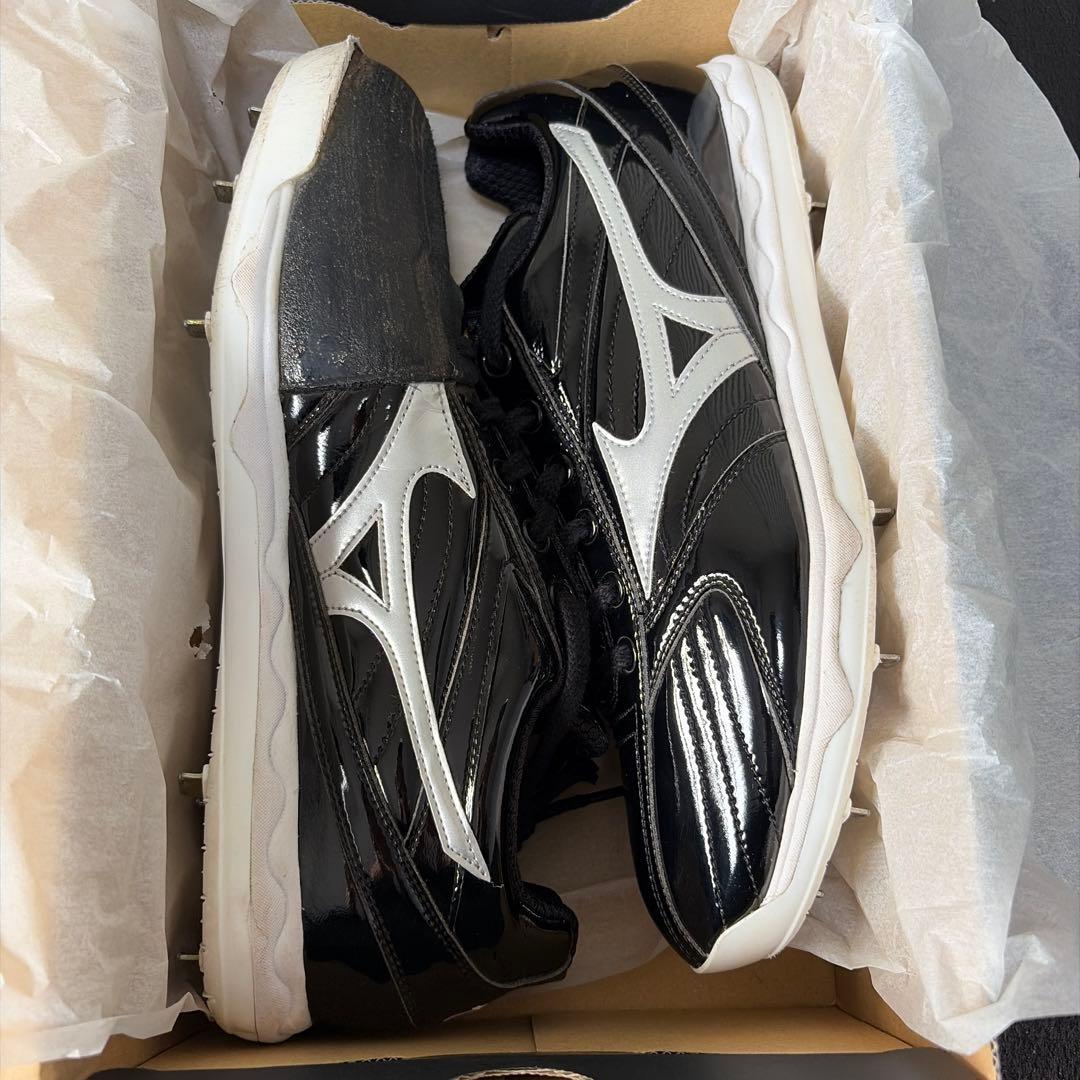 Mizuno スパイクシューズ ブラック/シルバー