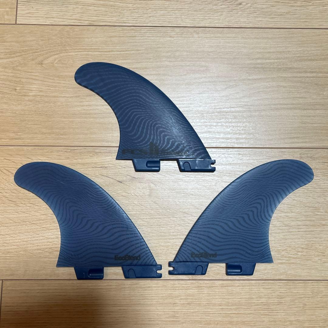 美品　fCS2 パフォーマー ラージ　ネオグラス　エコブレンド　フィン