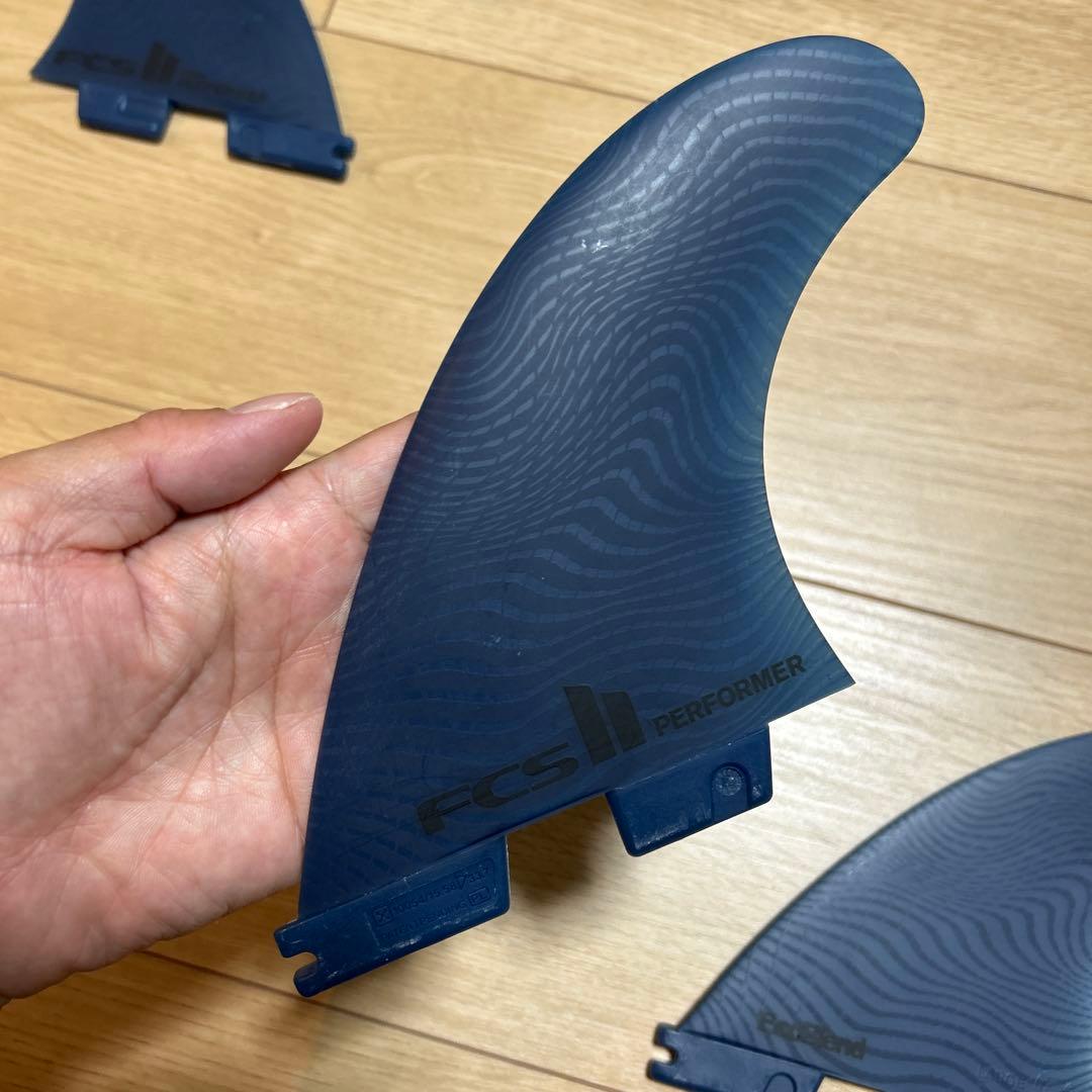 美品　fCS2 パフォーマー ラージ　ネオグラス　エコブレンド　フィン