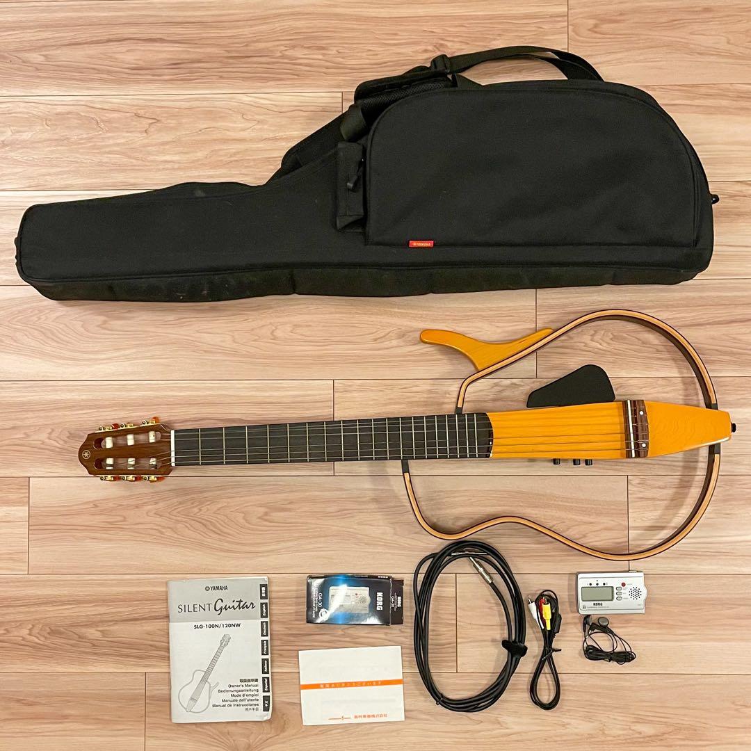 YAMAHA SLG-120NW サイレントギター クラシック ケース付