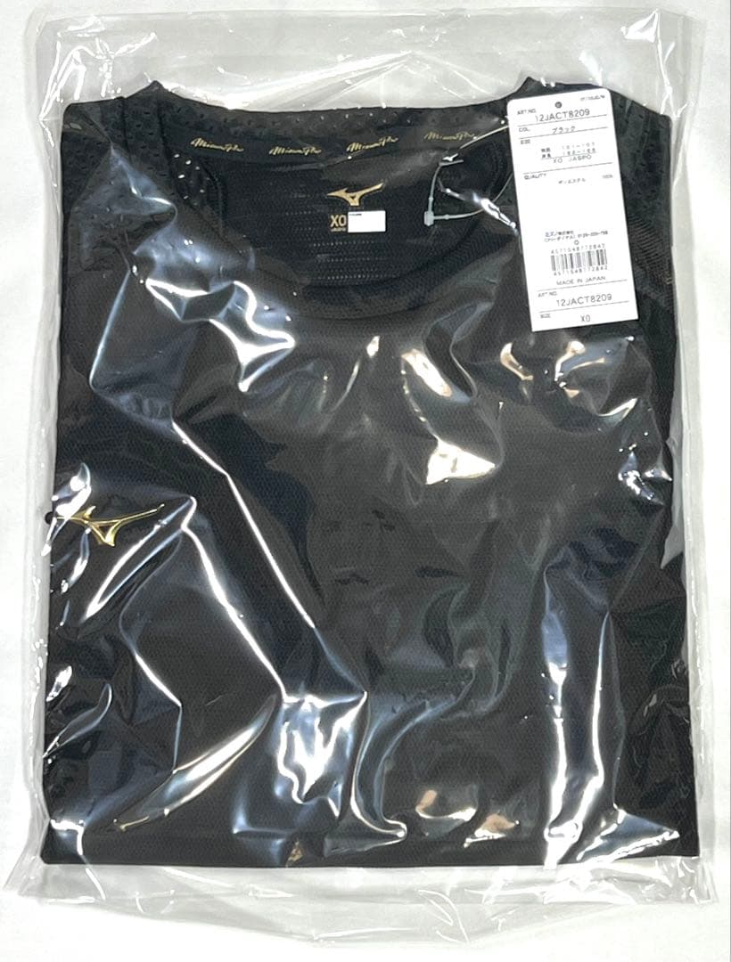 【ミズノプロ】 直営店限定 クーリングTシャツXO ブラック 12JACT82