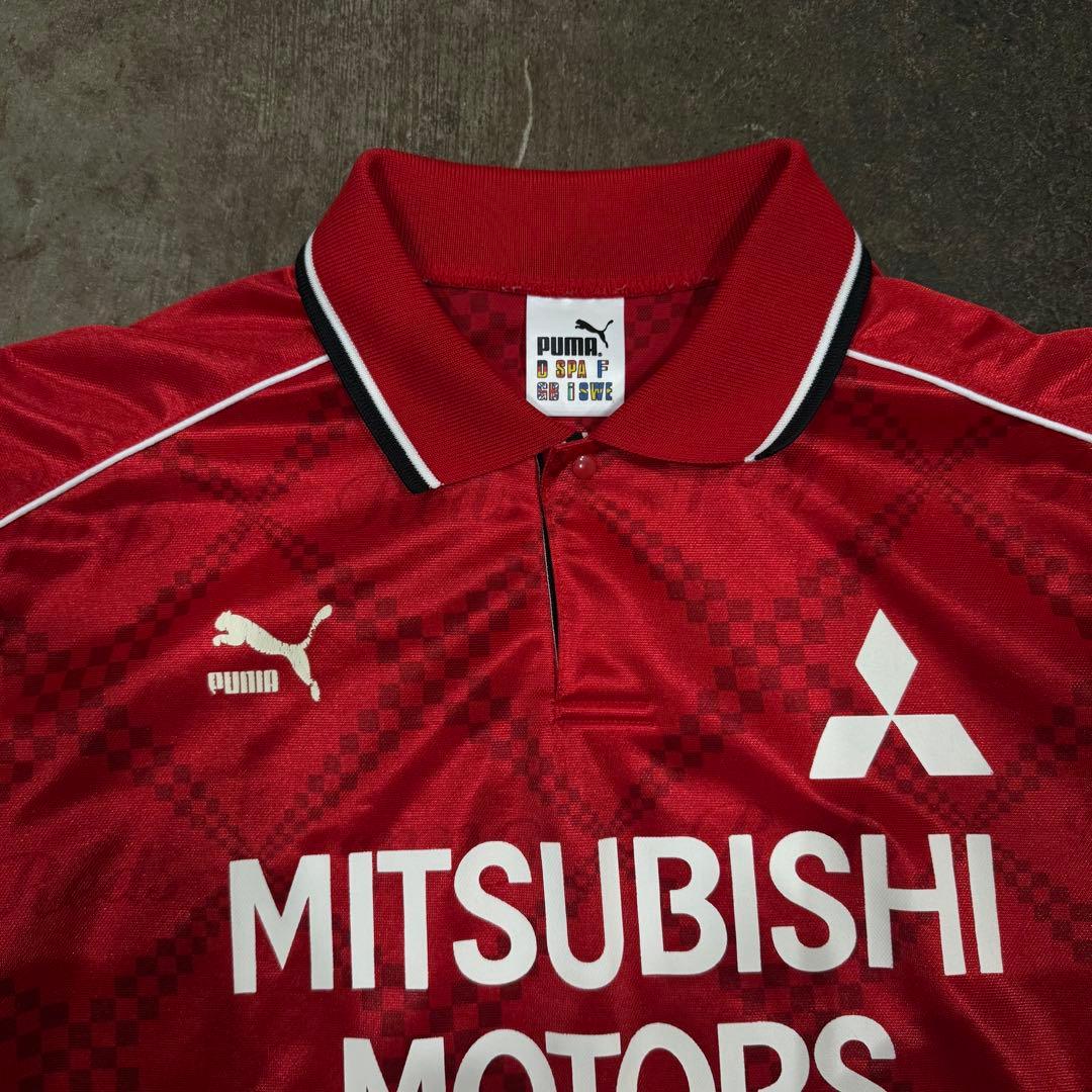 90's 浦和レッズ 福田 正博 ユニフォーム　1998　PUMA ゲームシャツ