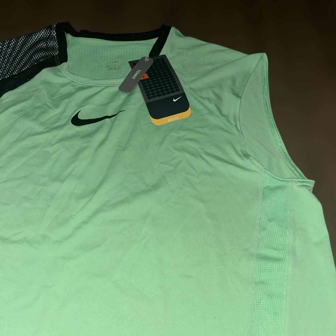 レア Nike DRI-FIT テニス タンクトップ　ゲームシャツ　Mサイズ