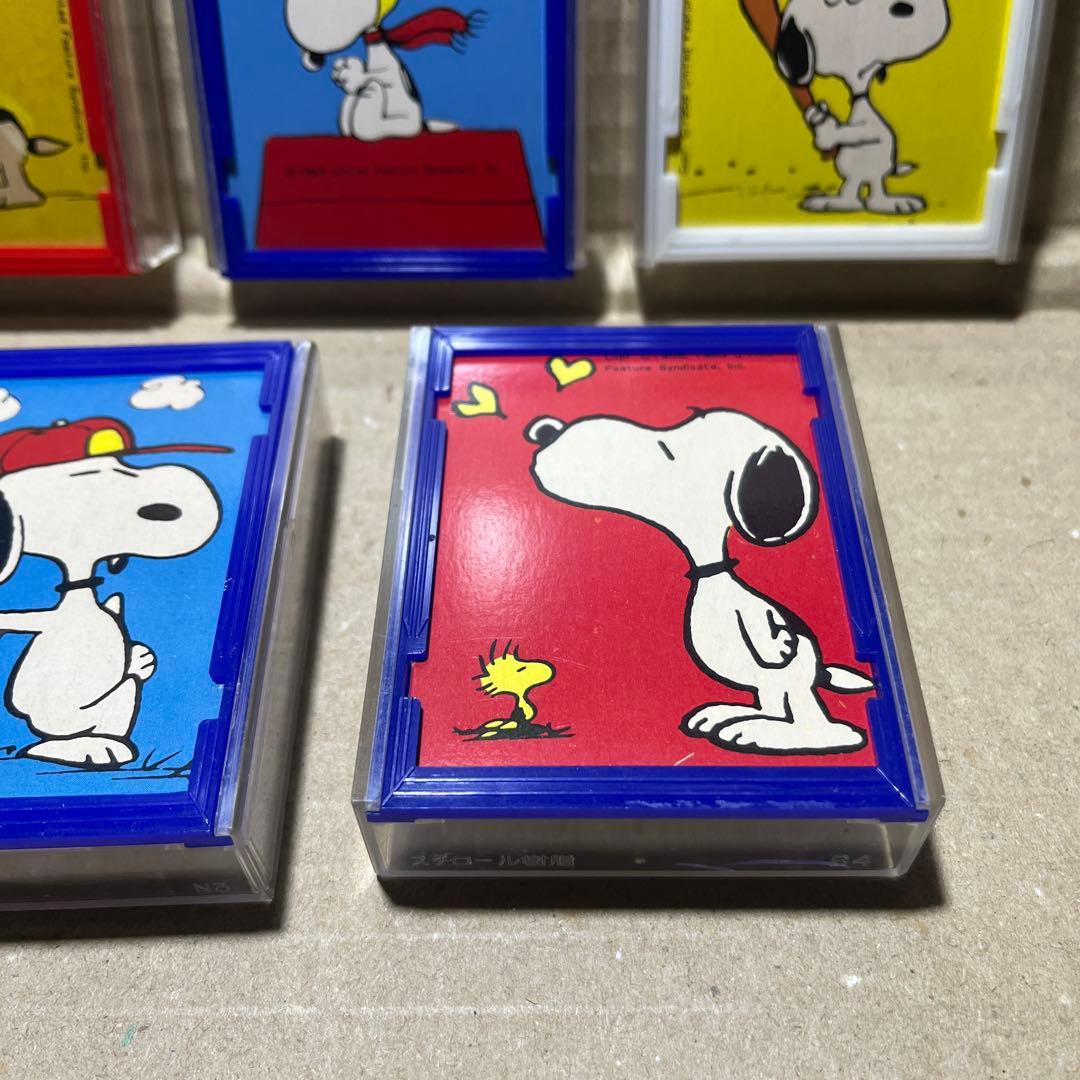 森永　チャーミーチョコレート　スヌーピー　空ケース　5個セット