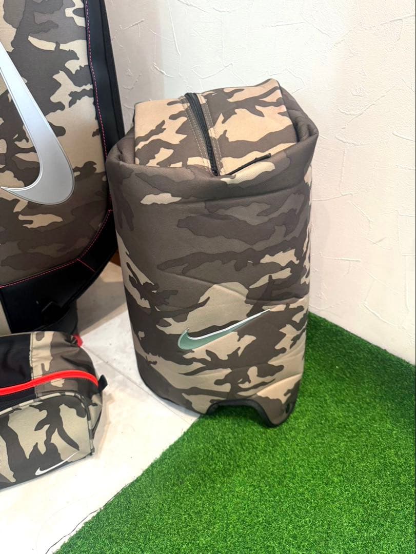 美品　即完売　ナイキ　NIKE 迷彩　カモ　キャディバッグ　スポーツカート