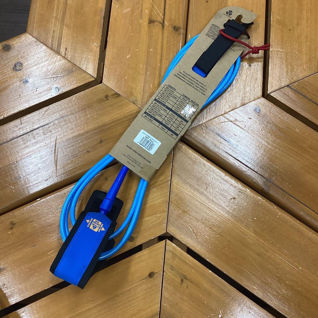 新品　リーシュ　リーシュコード　TLS　ツールス　サーフィン　10'　10ft