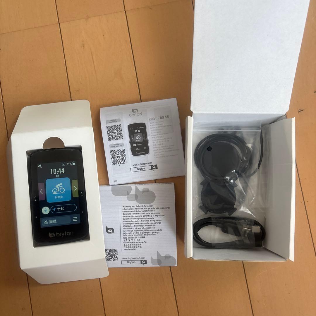 bryton Rider 750 SE GPSサイクルコンピューター本体