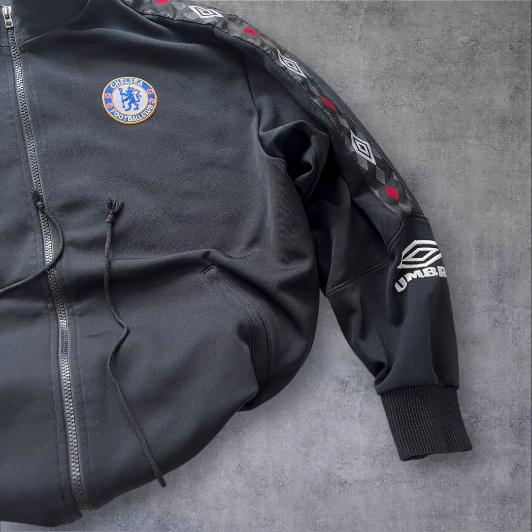 00s 短丈　umbro Chelsea track jacket M men