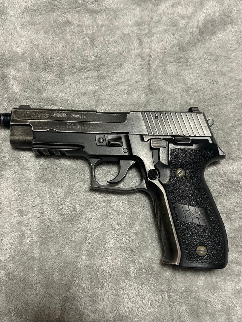 東京マルイ SIG P226 RAIL ウェザリング塗装加工