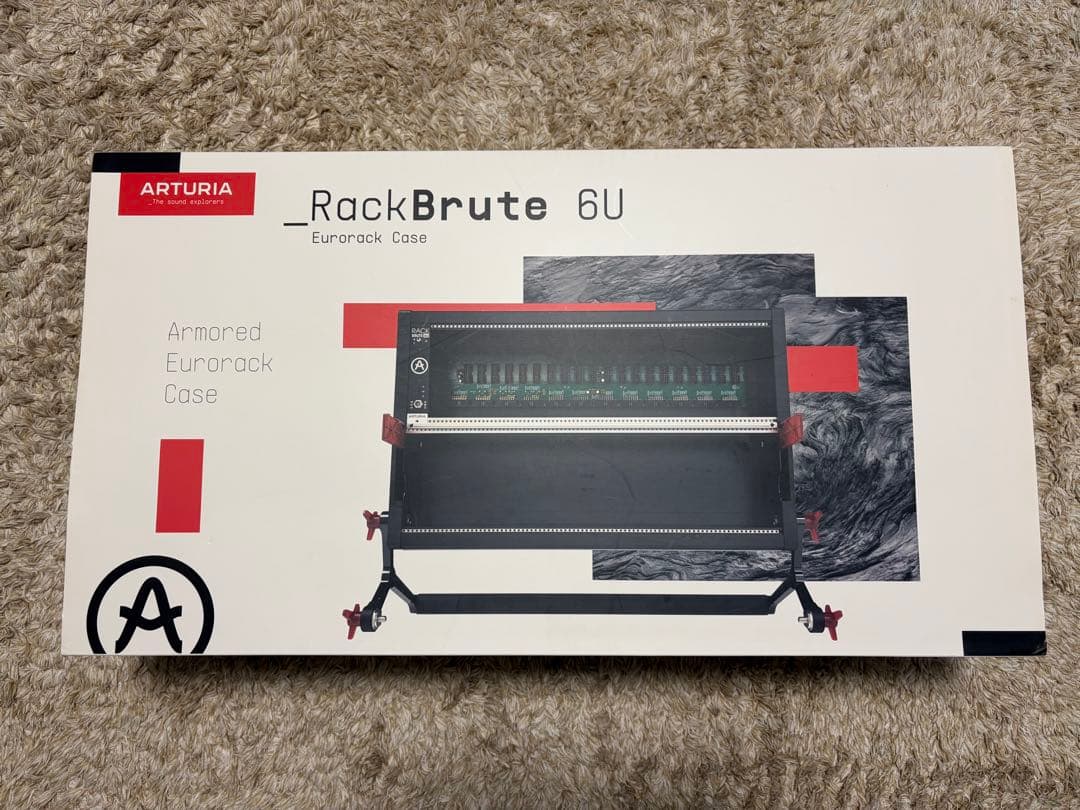 ARTURIA RACK BRUTE 6U Noir モジュラーシンセ ケース