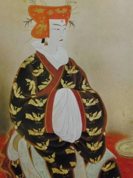 安田　靫彦、王昭君、希少画集画、新品額装付
