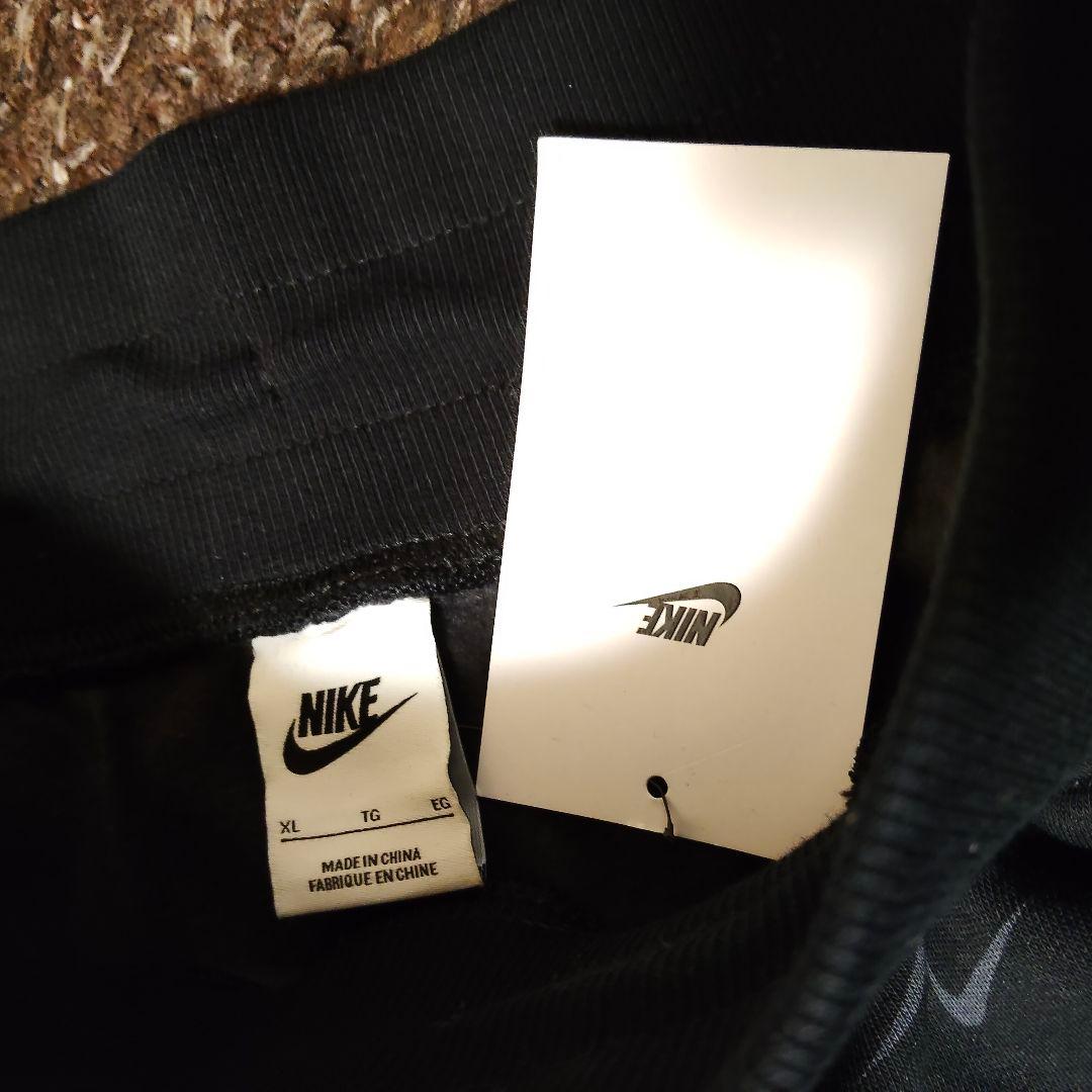 新品 NIKE セットアップ ナイロンパーカー 総柄 フリースパンツ 上下セット