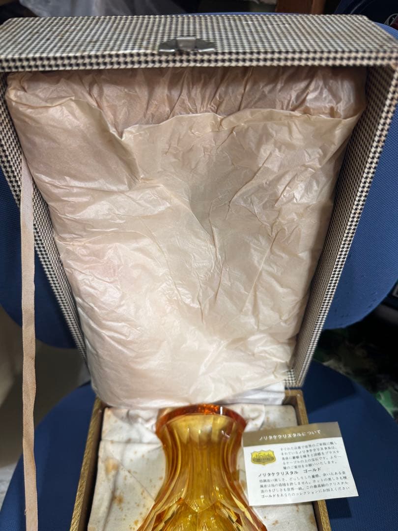 ⚫️ ノリタケクリスタル製品 花瓶 最高級品 希少