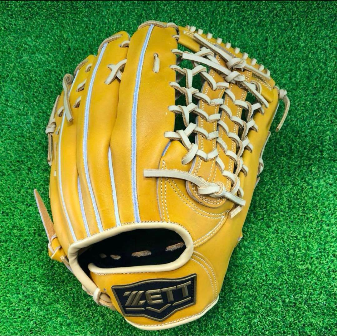 ZETT ゼット 外野手用 グローブ 硬式野球 右投げ 895