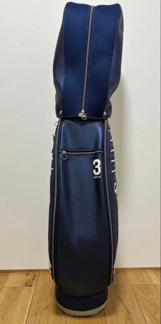【美品】adidas ゴルフバッグ レディース ネイビー