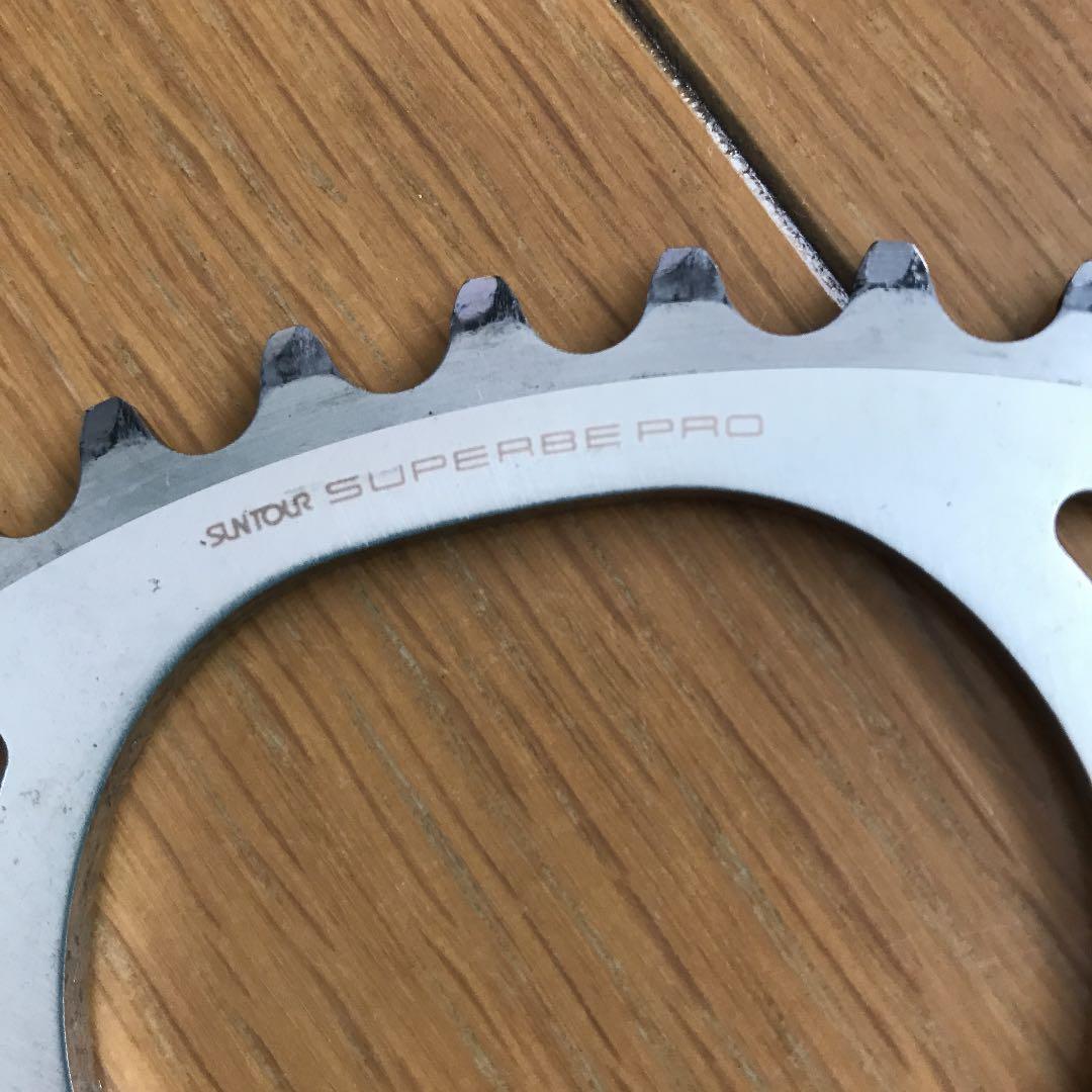 チェーンリングSUPERBE PRO 52T SUNTOUR 52T中古
