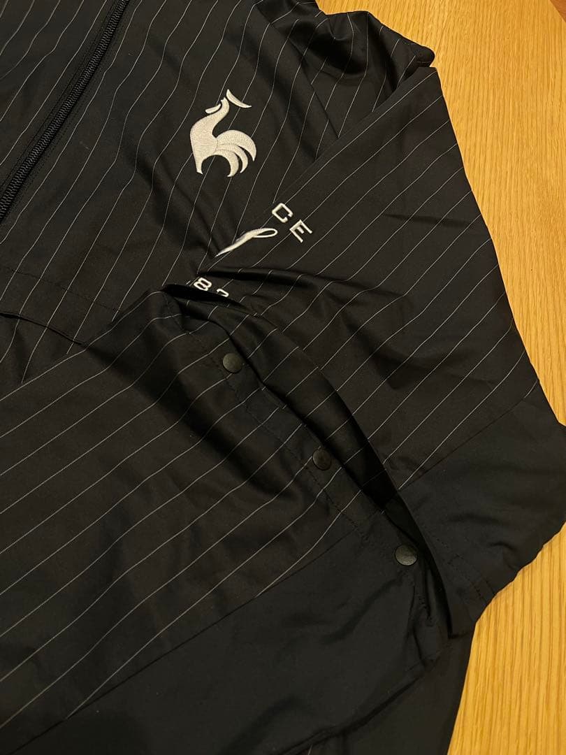 Le Coq Sportif ストライプジャケット　ウィンドブレーカー　LL