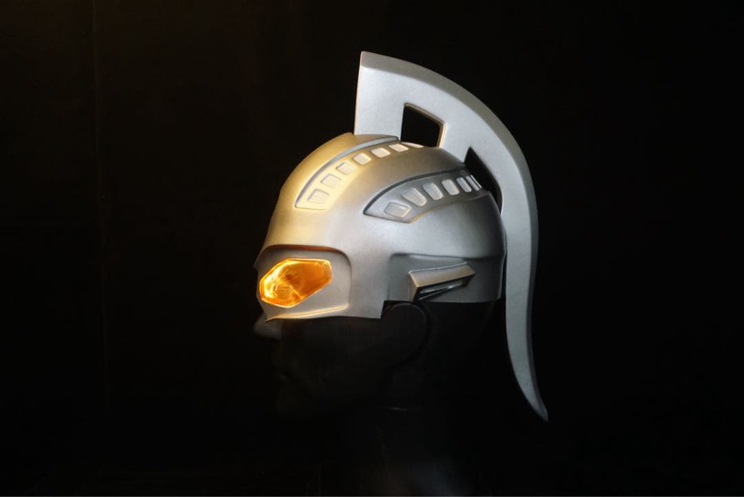 ウルトラセブン　変身時マスク　コスプレ専用　ウルトラアイ・発光機能付き