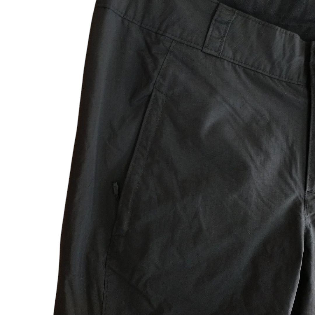 【美品】US Columbia 防水 裏起毛 中綿入り黒 スノーパンツ
