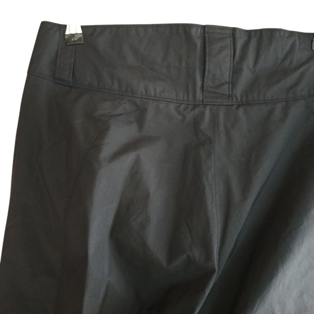 【美品】US Columbia 防水 裏起毛 中綿入り黒 スノーパンツ