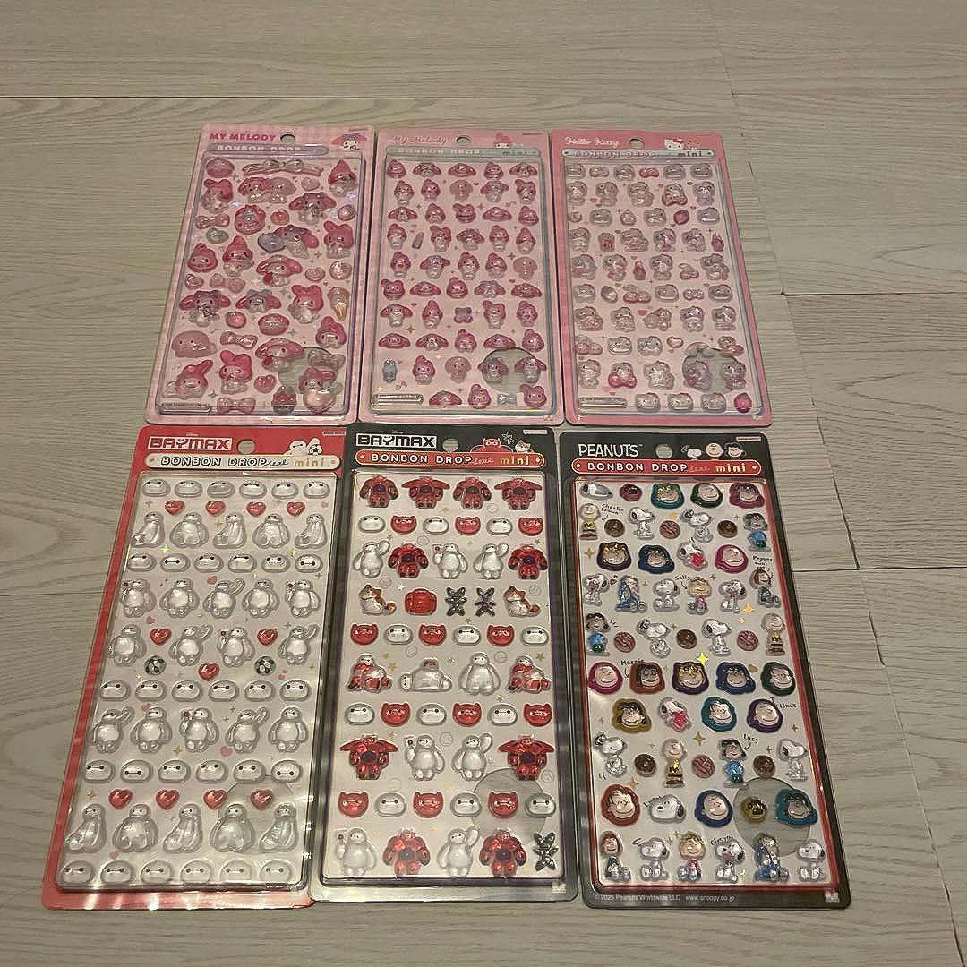 ボンボンドロップシール　うるちゅるポップシール他　シールセット まとめ売り71点