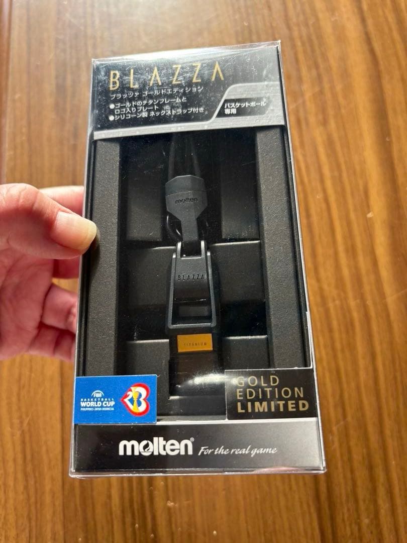 【molten 】BLAZZA ゴールドエディション 限定版　バスケット用