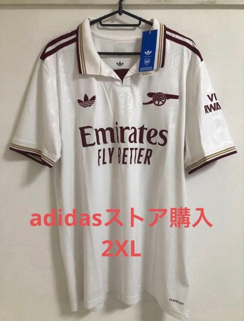 アーセナル 25-26 3rd サード 半袖 ユニフォーム 2XL タグなし