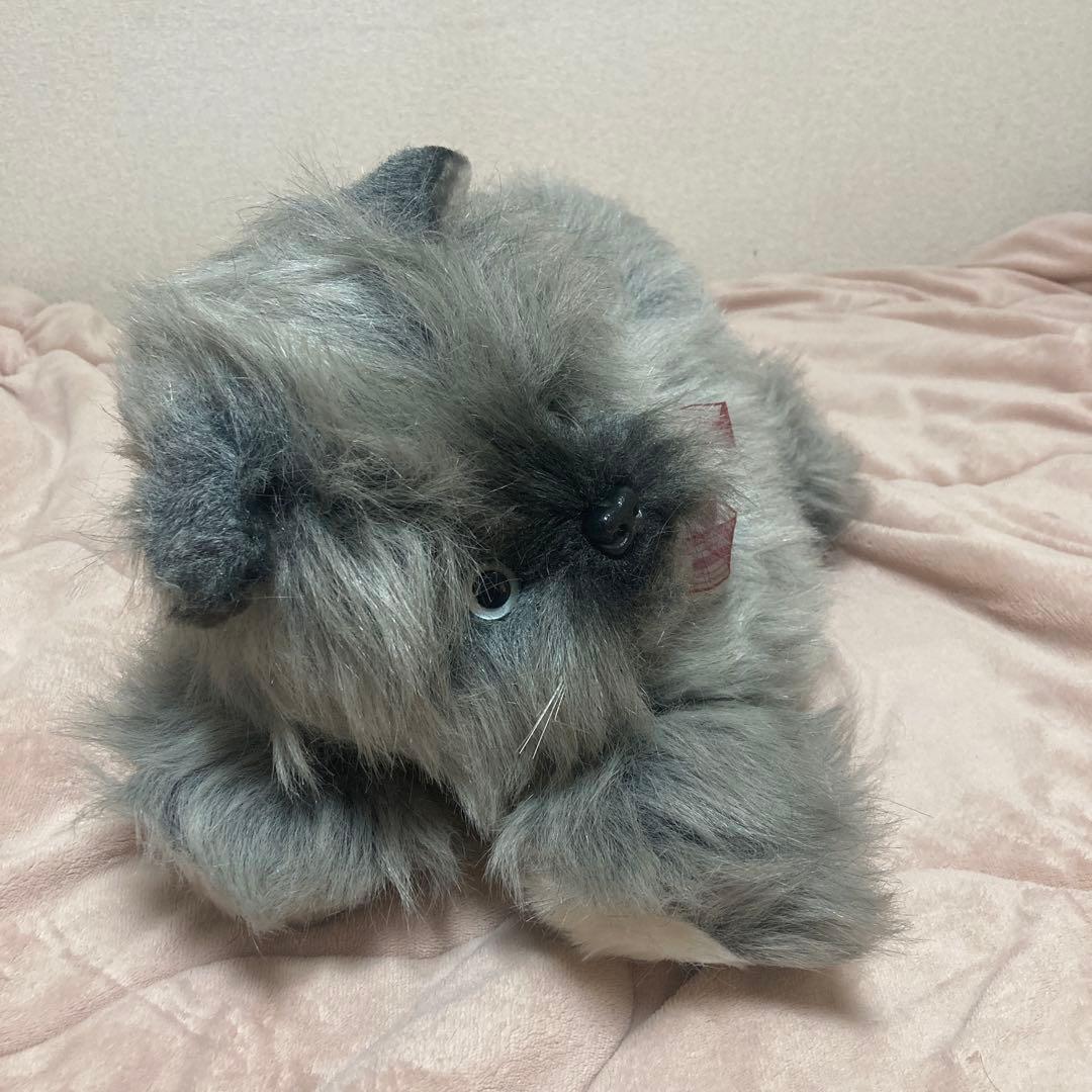 昭和レトロ　ヴィンテージ 株エルフ　犬　大きなぬいぐるみ　中古品
