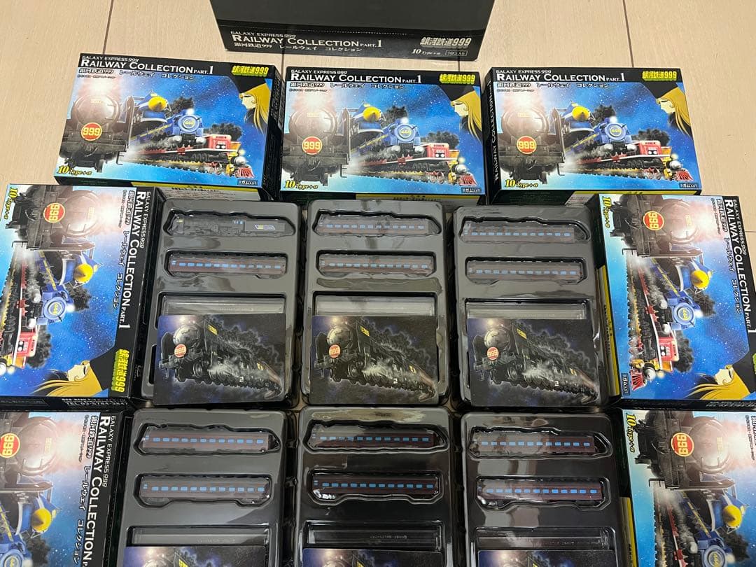 銀河鉄道999 レールウェイコレクション スリーナイン号消灯ver&客車