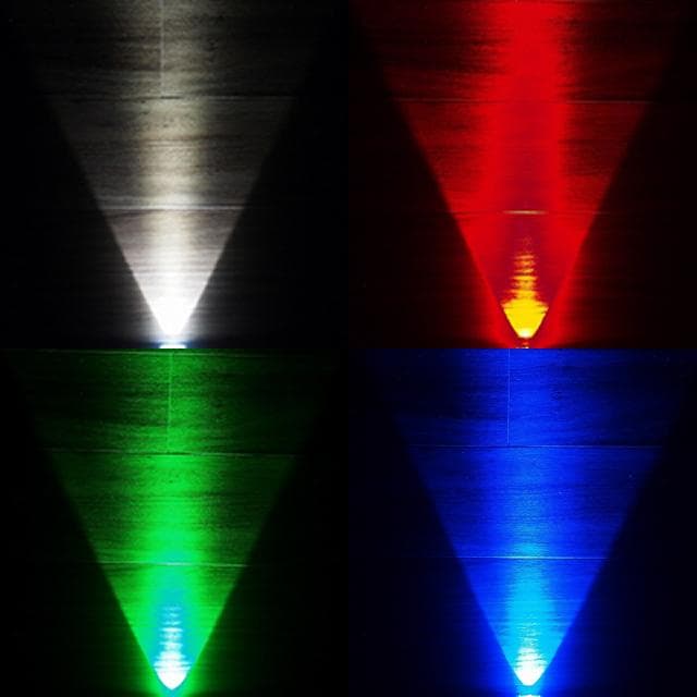P60 白青緑赤4色 CREE XM-L COLOR GEN2ドロップイン