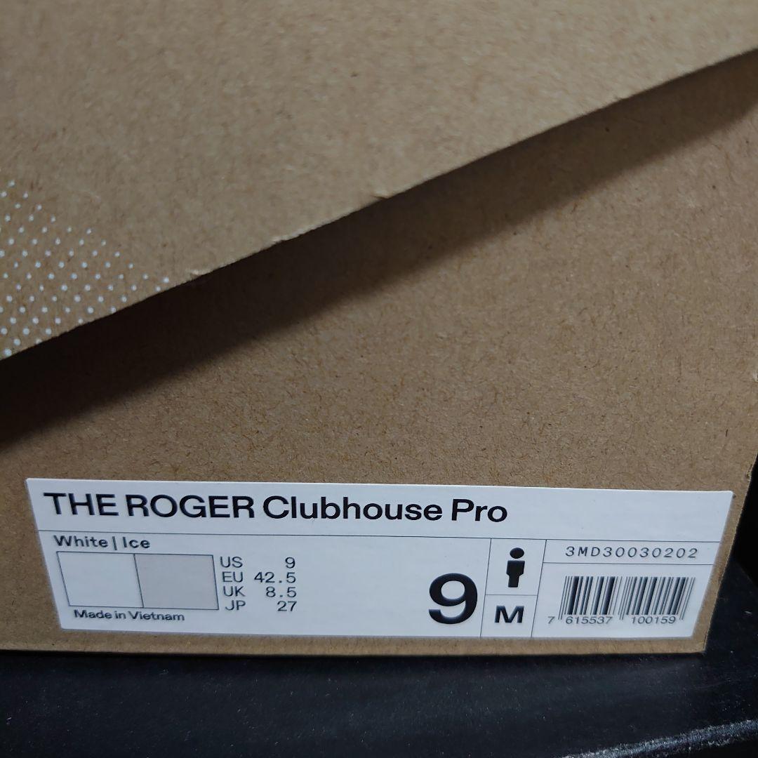 【27.0㎝】On THE ROGER Clubhouse Pro オールコート